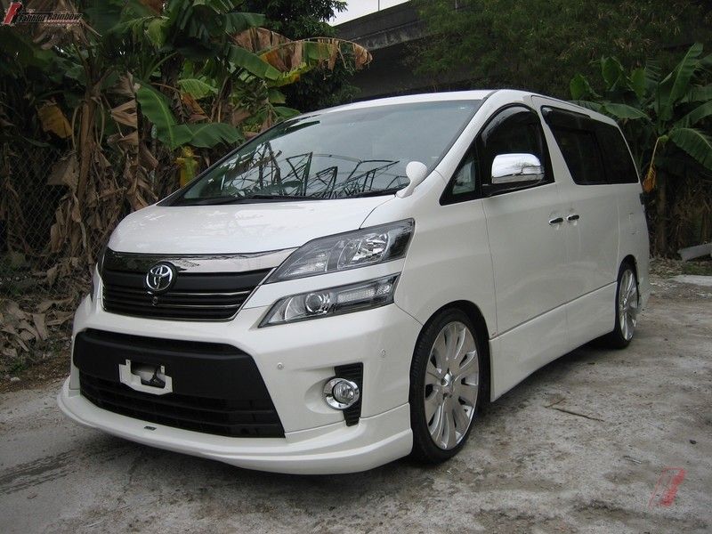 Toyota 2013 Vellfire Z version TOM style body kit - Faithful Rainbow