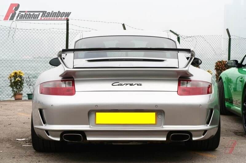 Porsche 2007 997 Carrera TM002B rear bumper - Faithful Rainbow